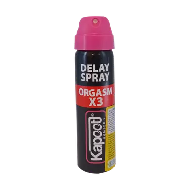 اسپری تاخیری ORGASM X3 ارگاسم 3 برابر 65 میلی لیتر کاپوت
